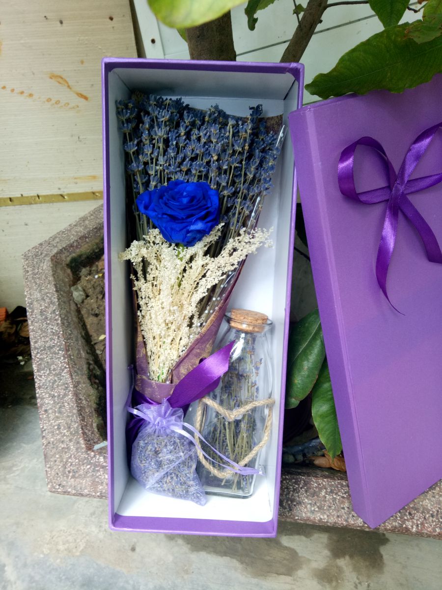 Hộp Quà Hoa Lavender Khô ComBo( Ms10)
