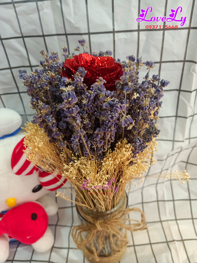 lọ hoa lavender khô nhập Pháp