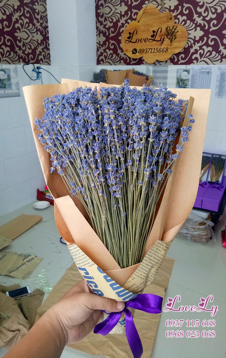 Bó Hoa Lavender Khô (B07)